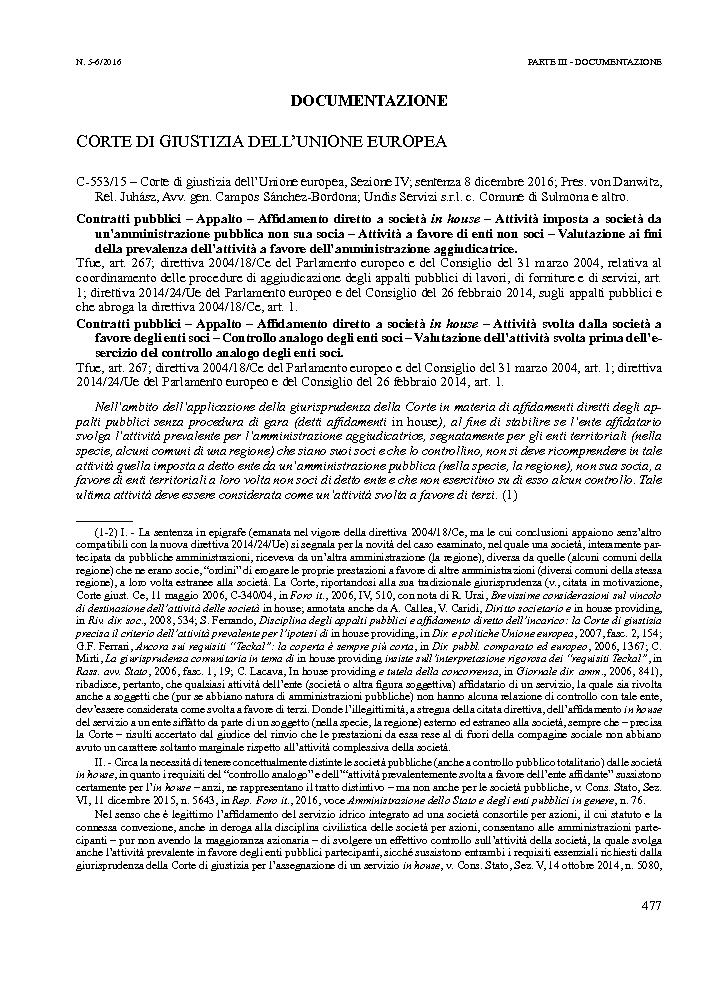 Pagina campione
