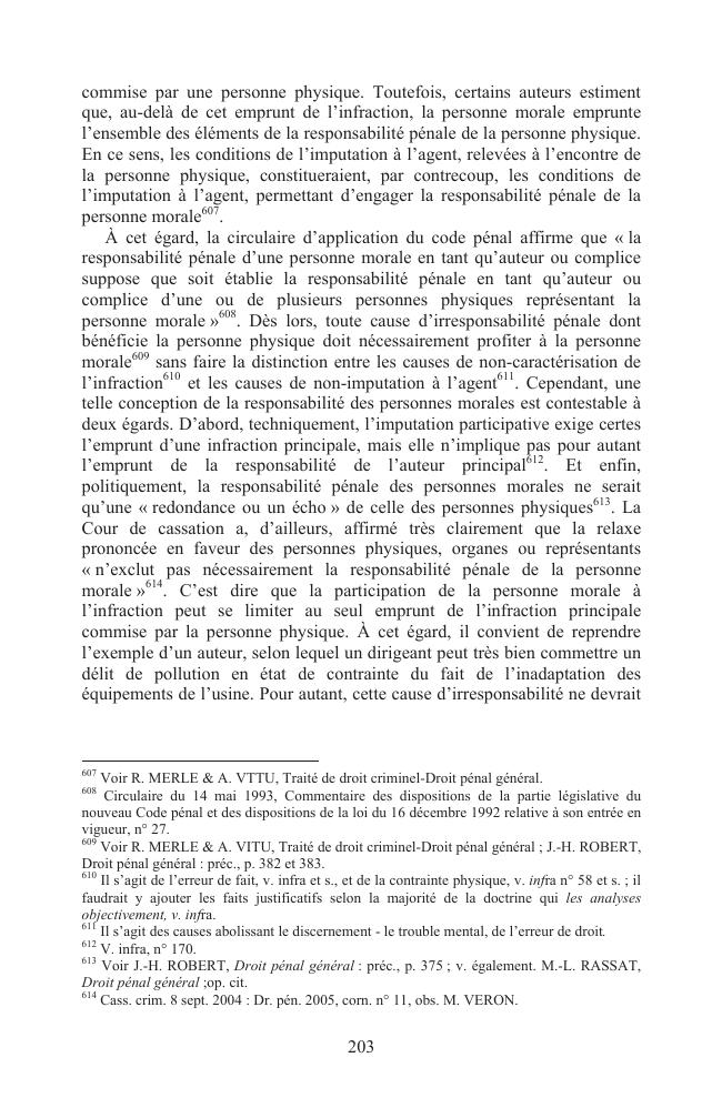 La Responsabilité Pénale Des Personnes Morales En Droit Malien à La ...