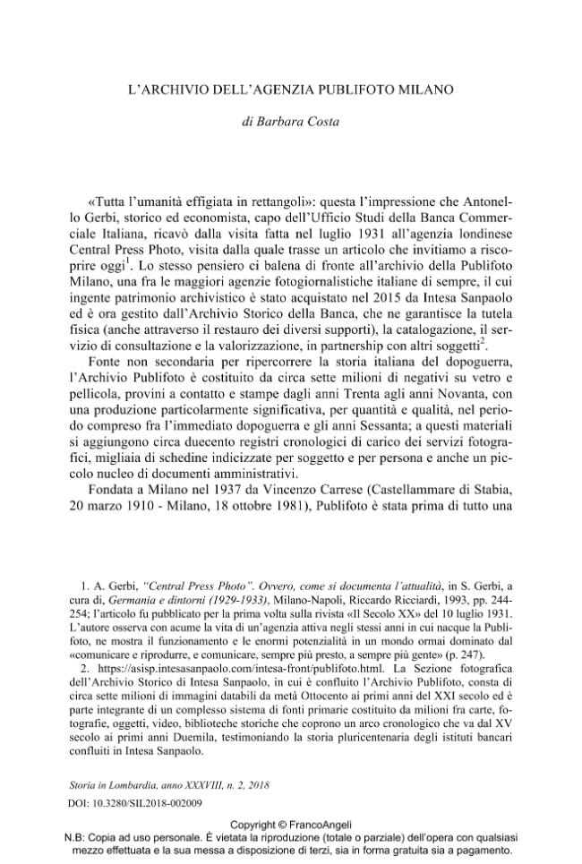 Pagina campione