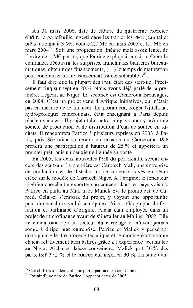 Exemple de page