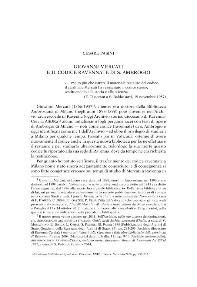 Pagina campione