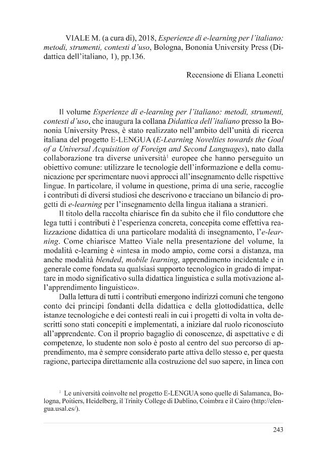 Pagina campione