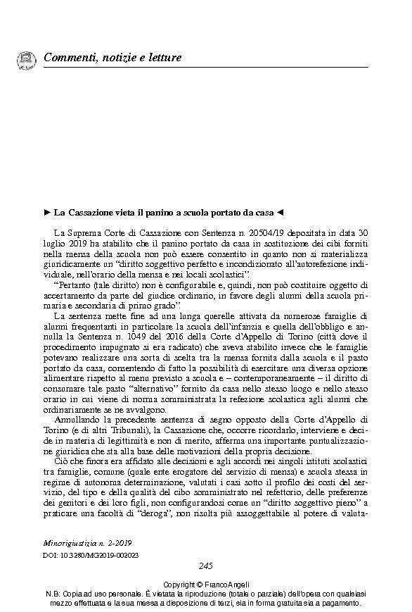 Pagina campione