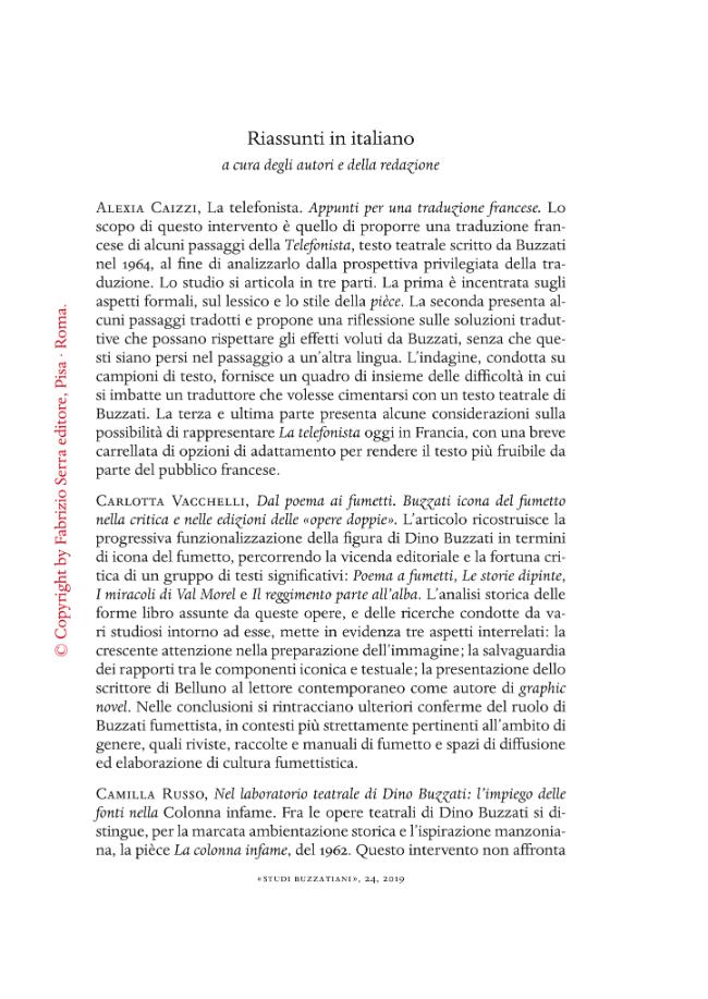 Pagina campione
