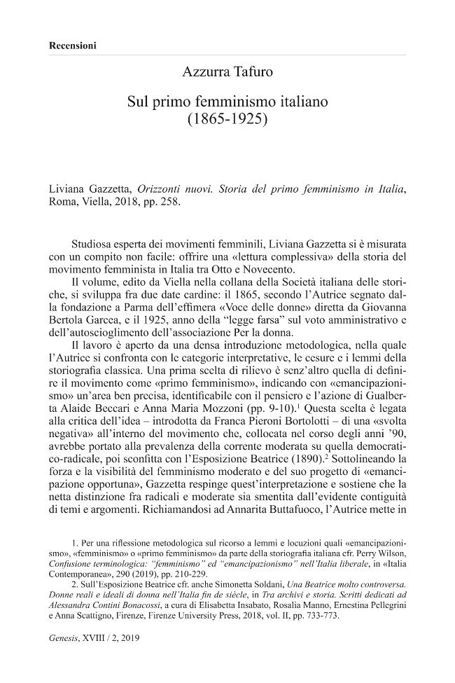 Pagina campione