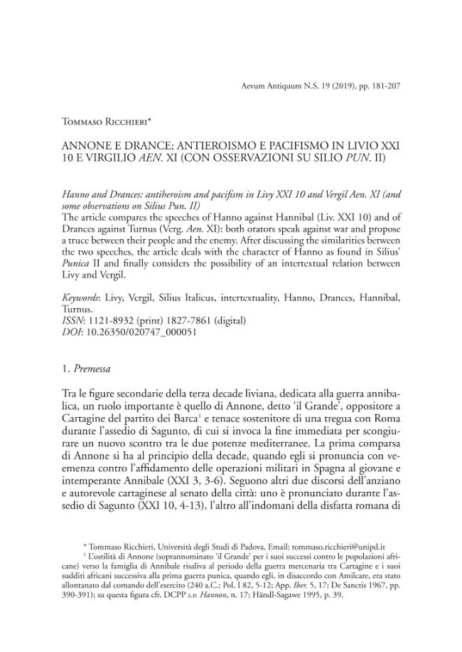 Pagina campione