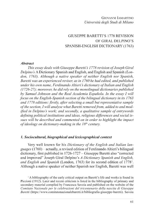Pagina campione