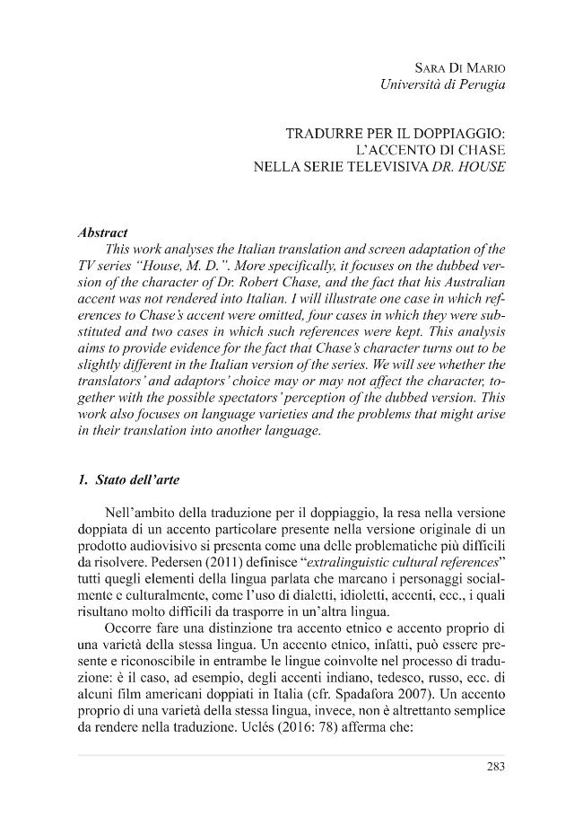 Pagina campione