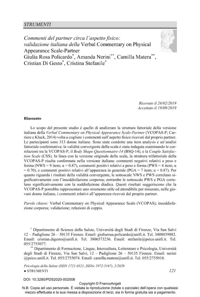 Pagina campione