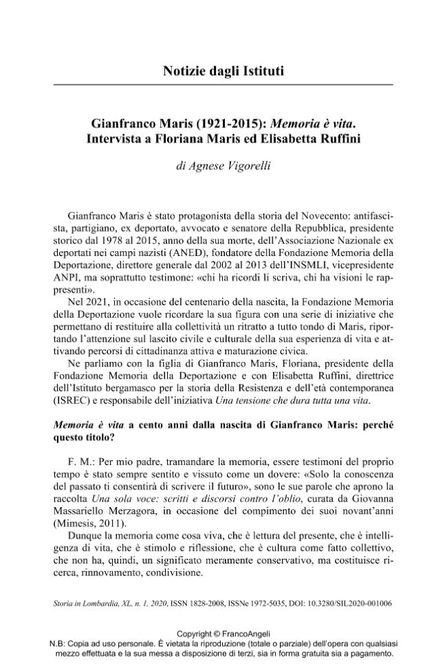 Pagina campione
