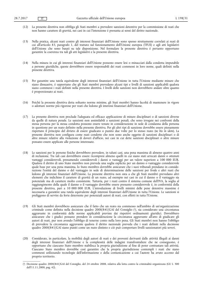 Pagina campione