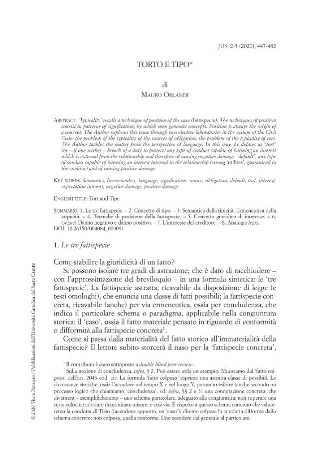 Pagina campione