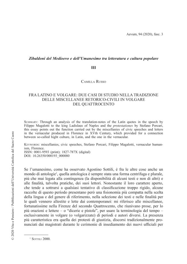 Pagina campione