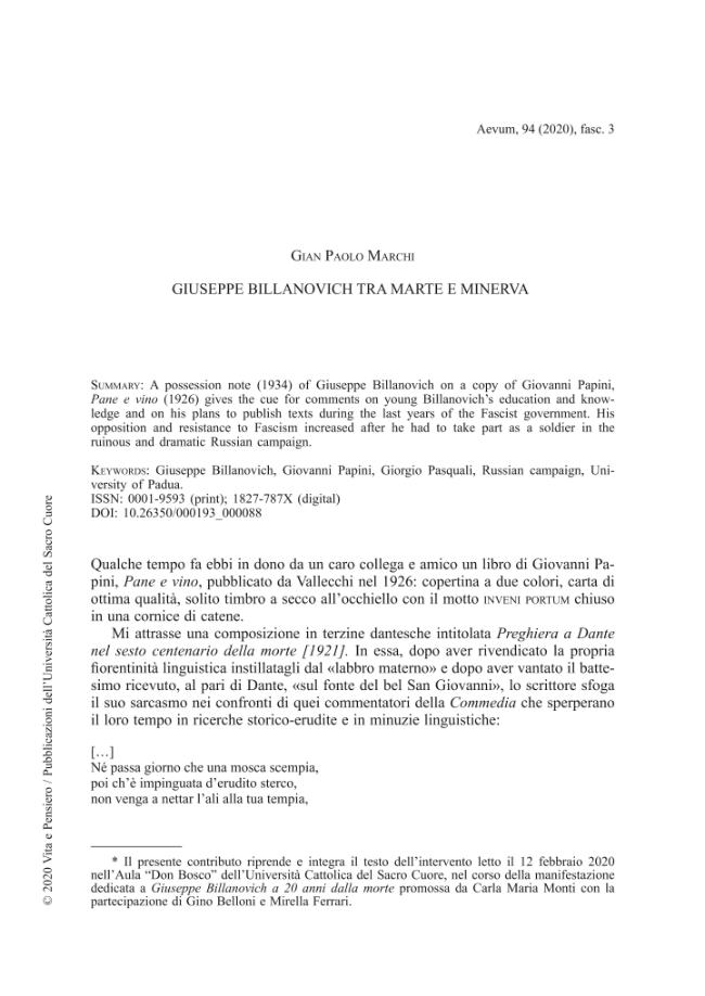 Pagina campione