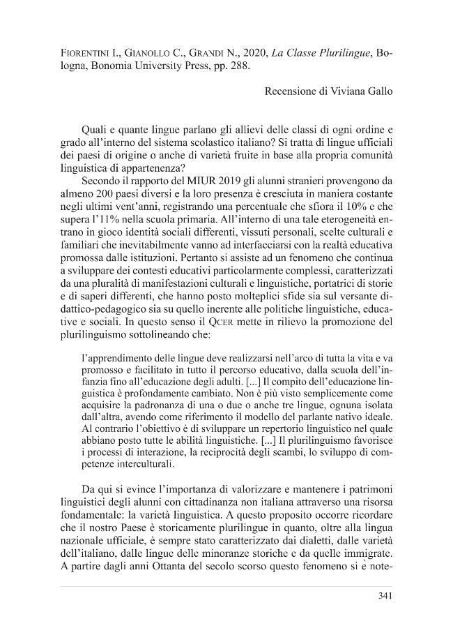 Pagina campione