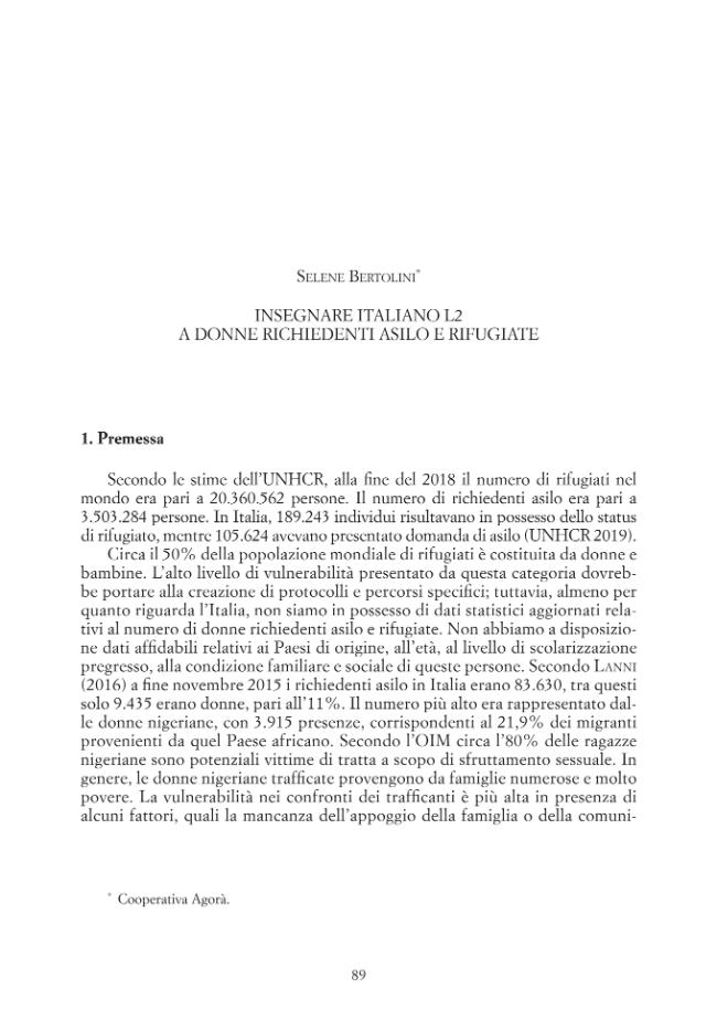 Pagina campione
