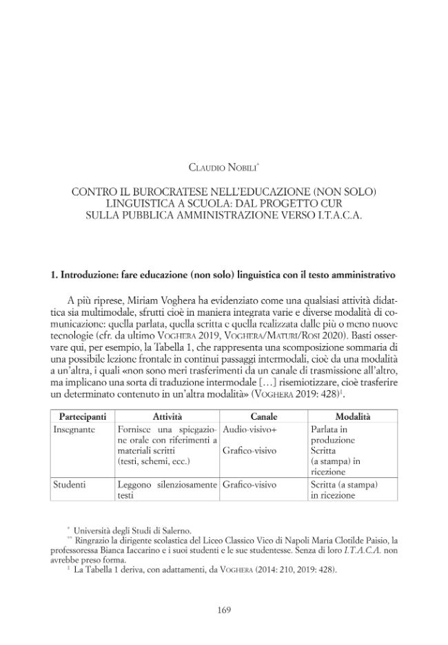 Pagina campione
