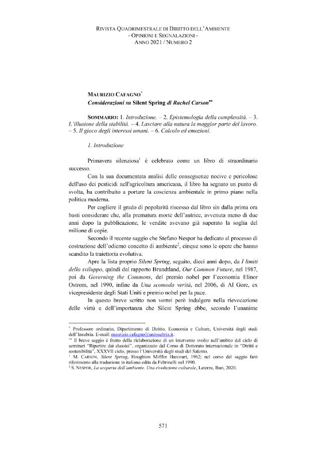 Pagina campione