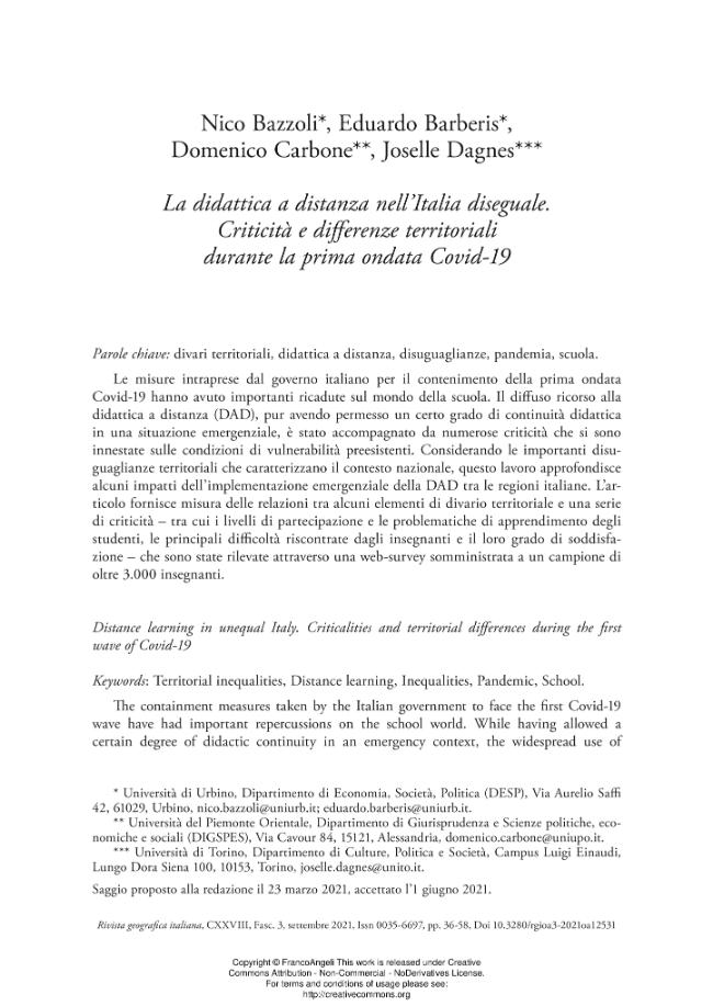Pagina campione