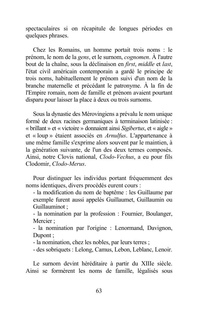 Exemple de page