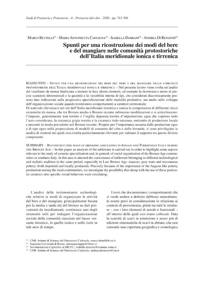 Pagina campione