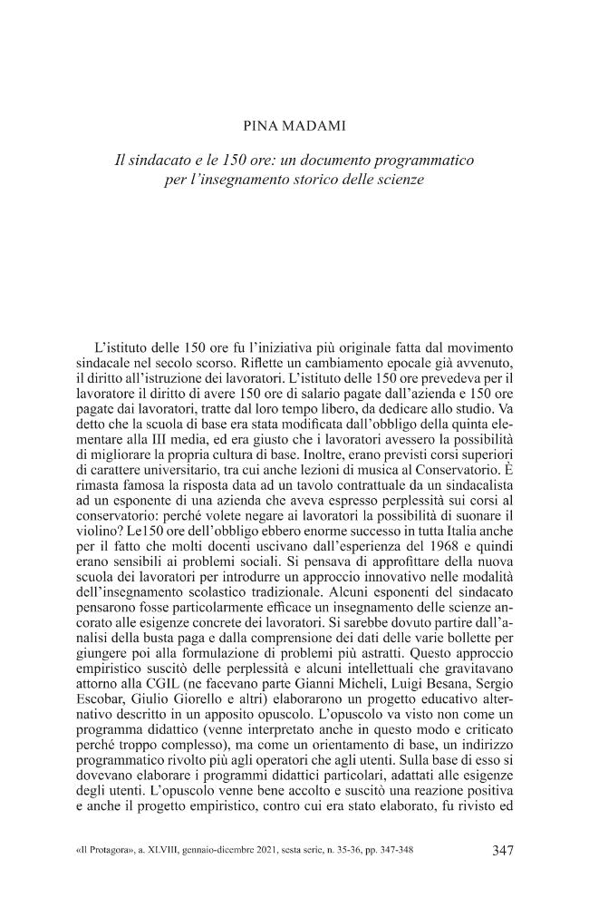 Pagina campione