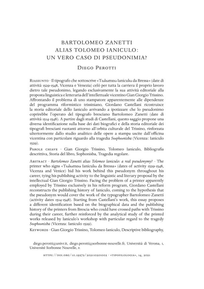 Pagina campione