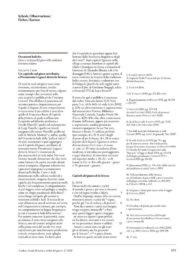Pagina campione