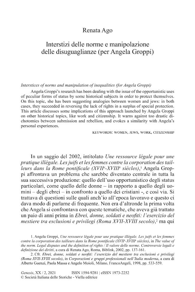 Pagina campione