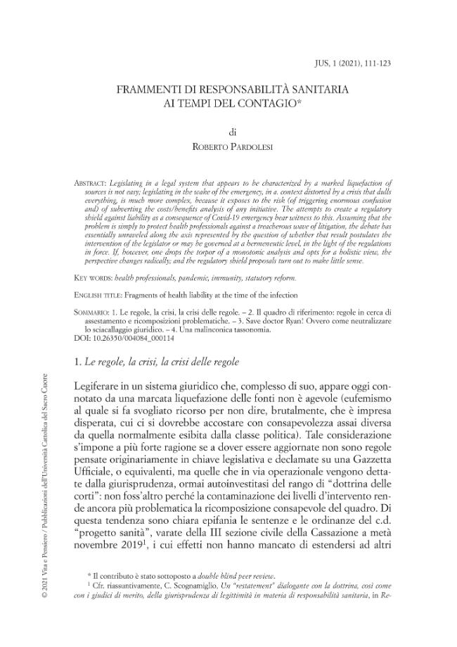 Pagina campione