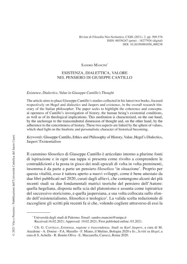 Pagina campione