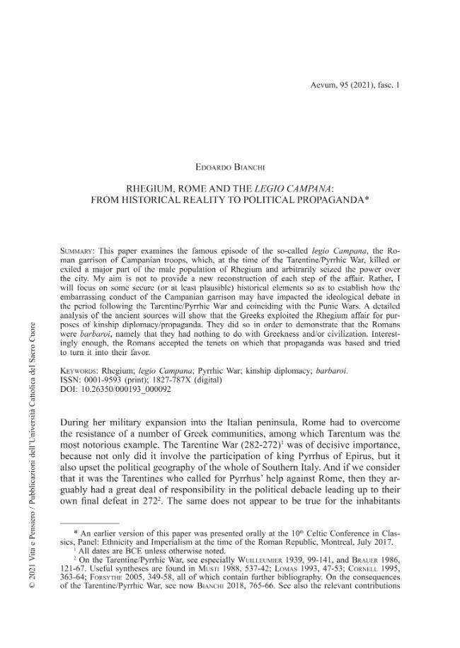 Pagina campione