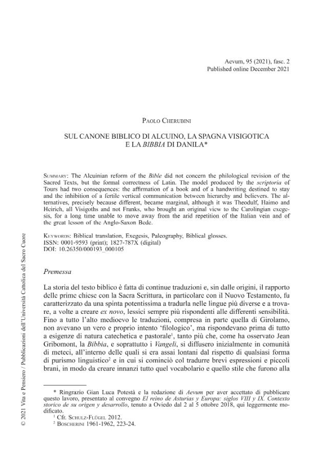 Pagina campione