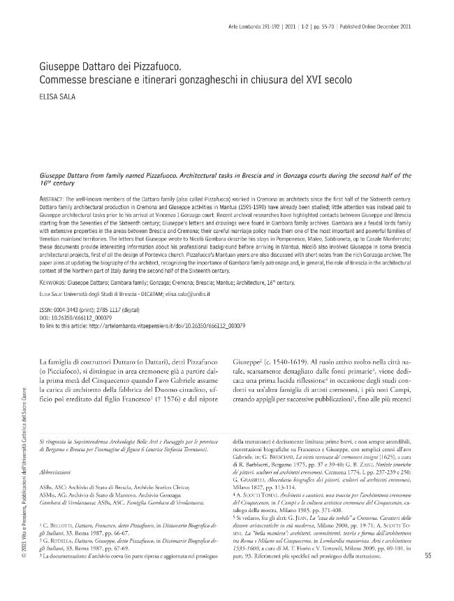 Pagina campione
