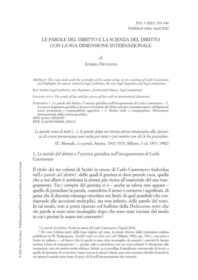 Pagina campione