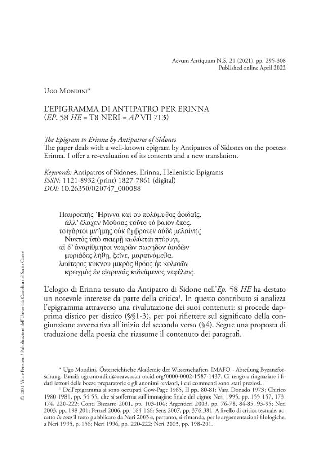 Pagina campione