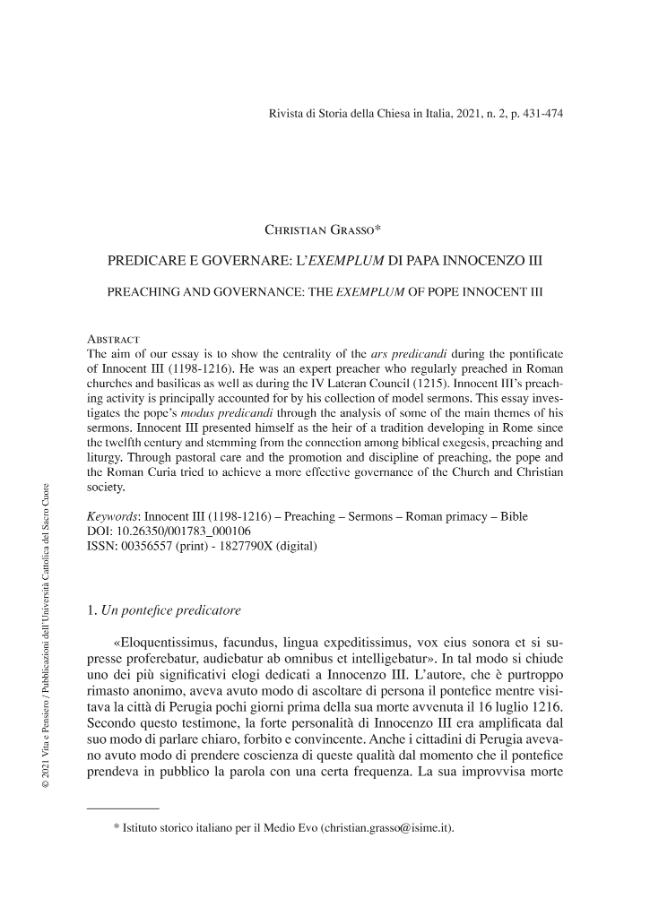 Pagina campione