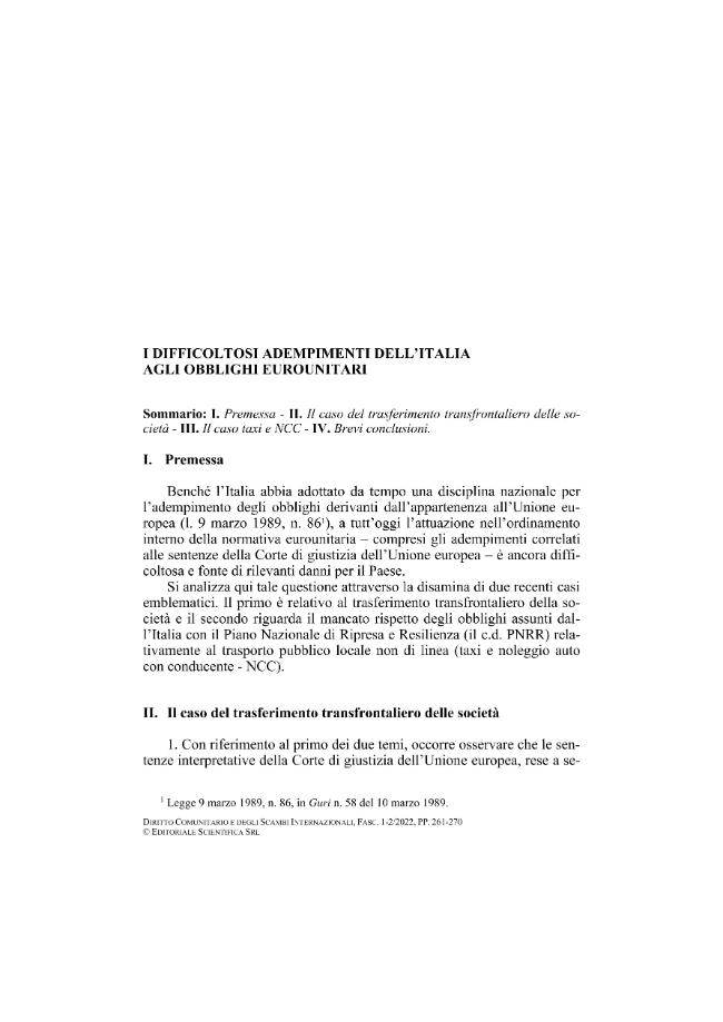 Pagina campione