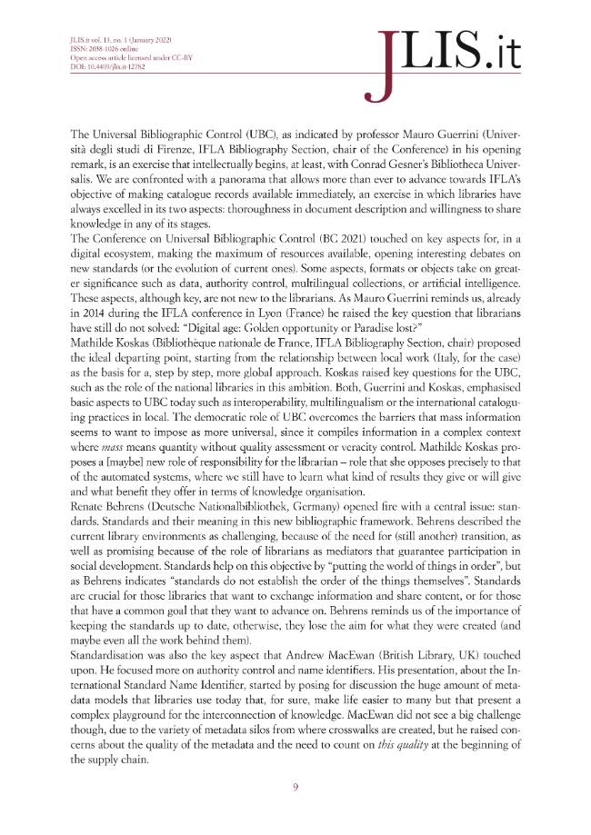 Pagina campione