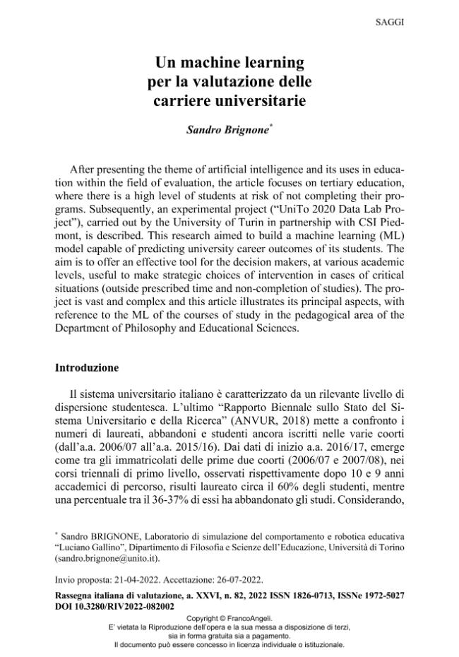 Pagina campione