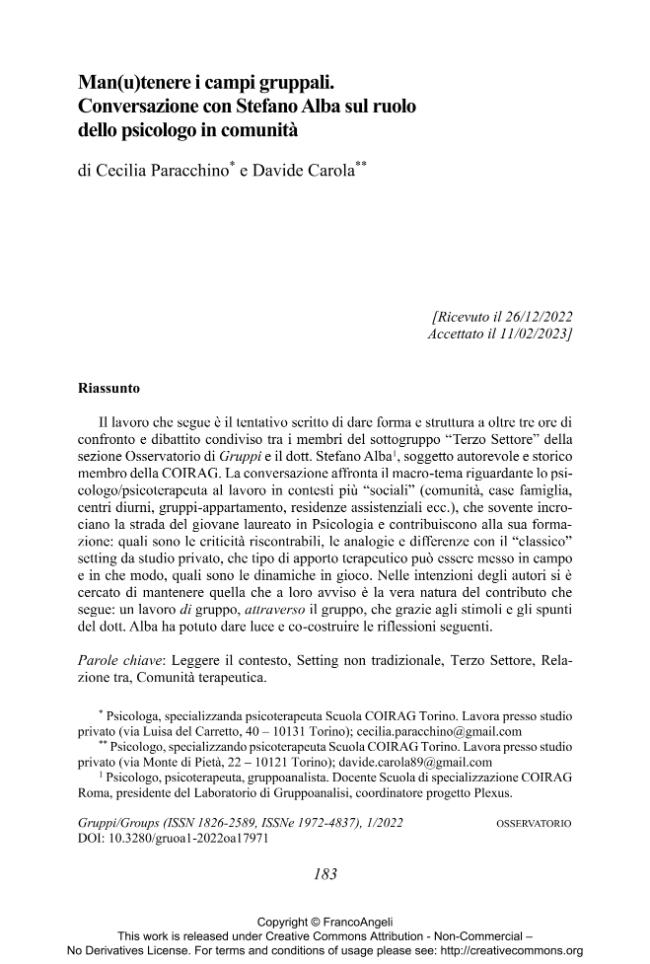 Pagina campione