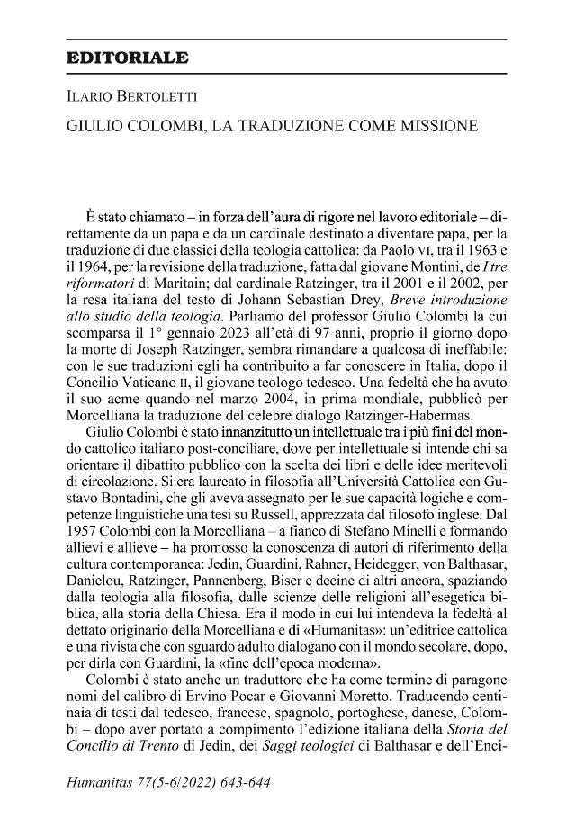 Pagina campione