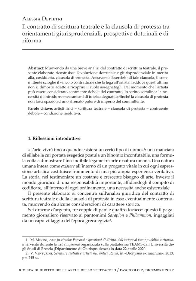 Pagina campione