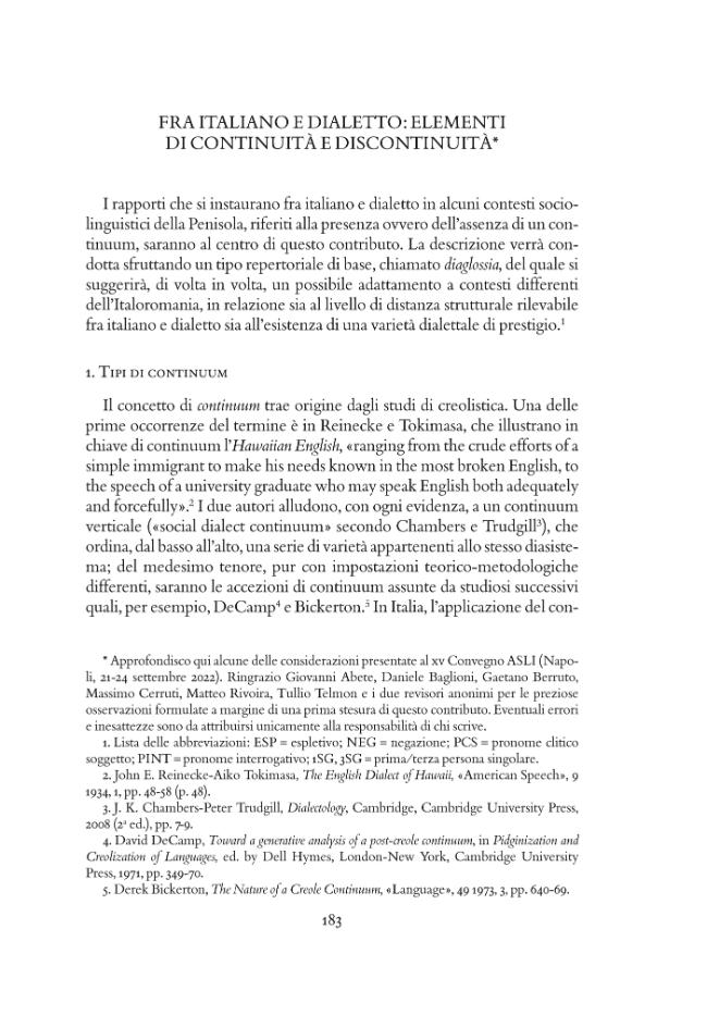 Pagina campione