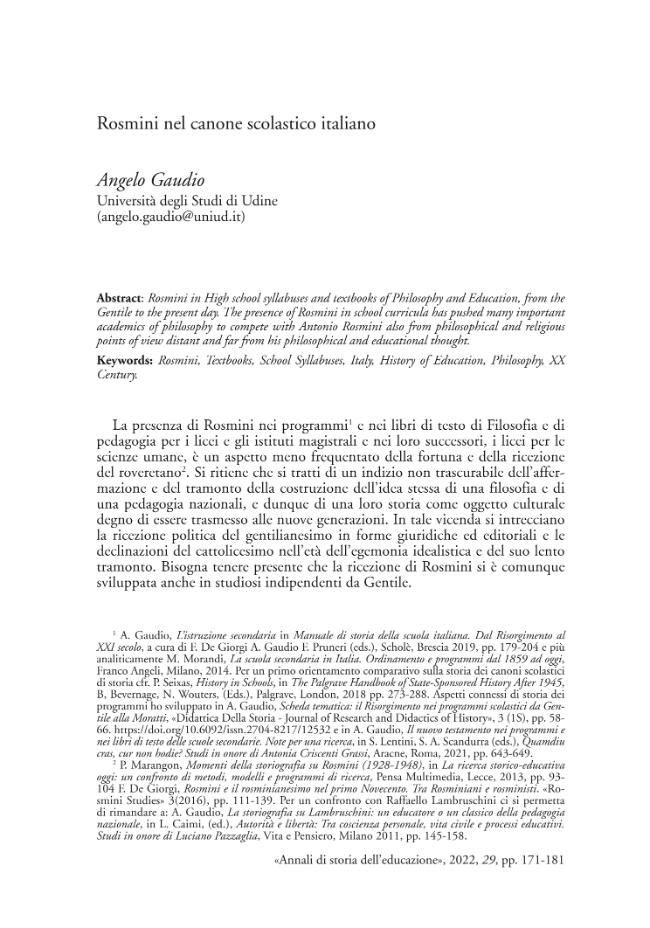 Pagina campione