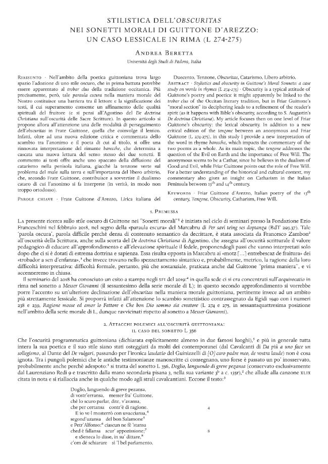 Pagina campione
