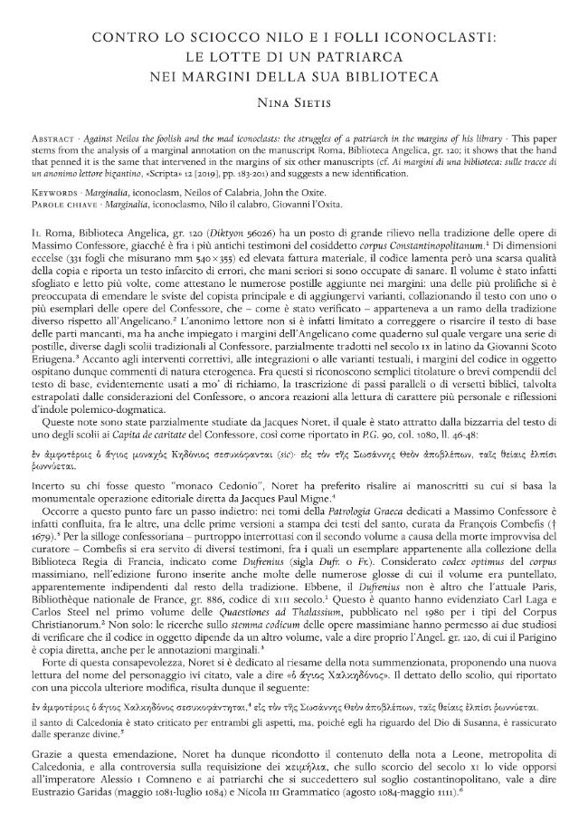 Pagina campione