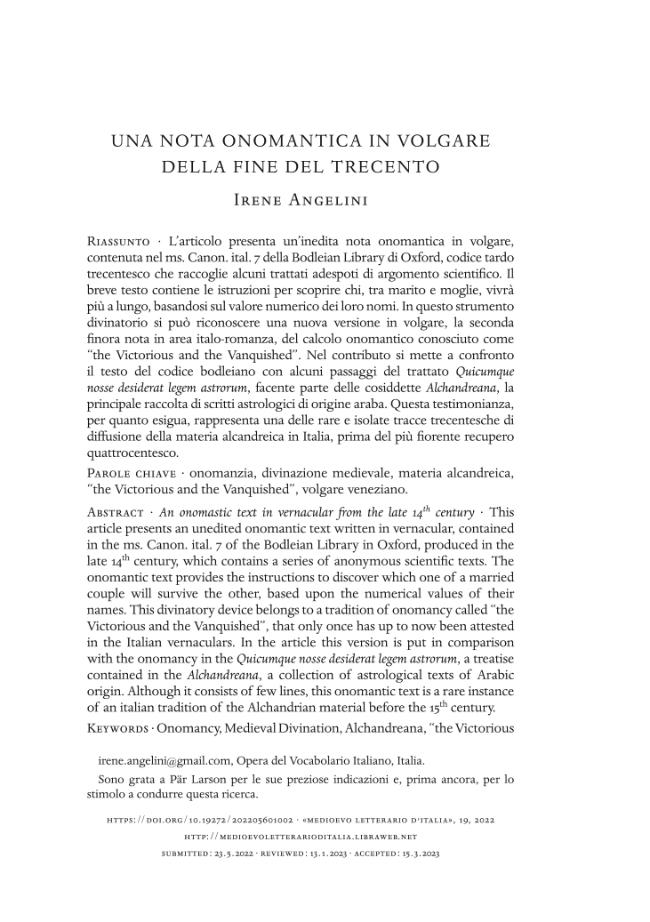 Pagina campione