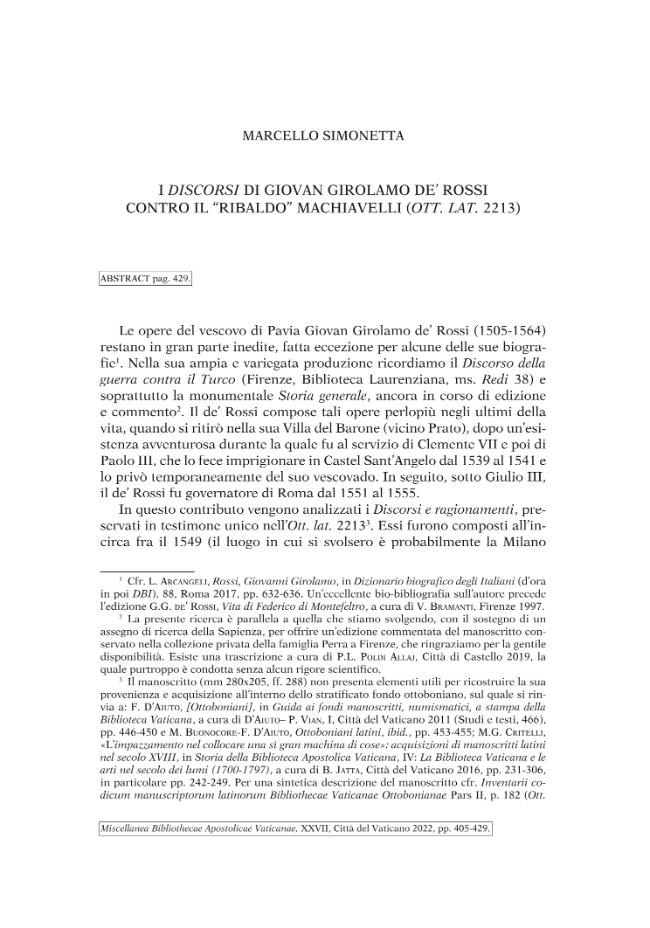 Pagina campione