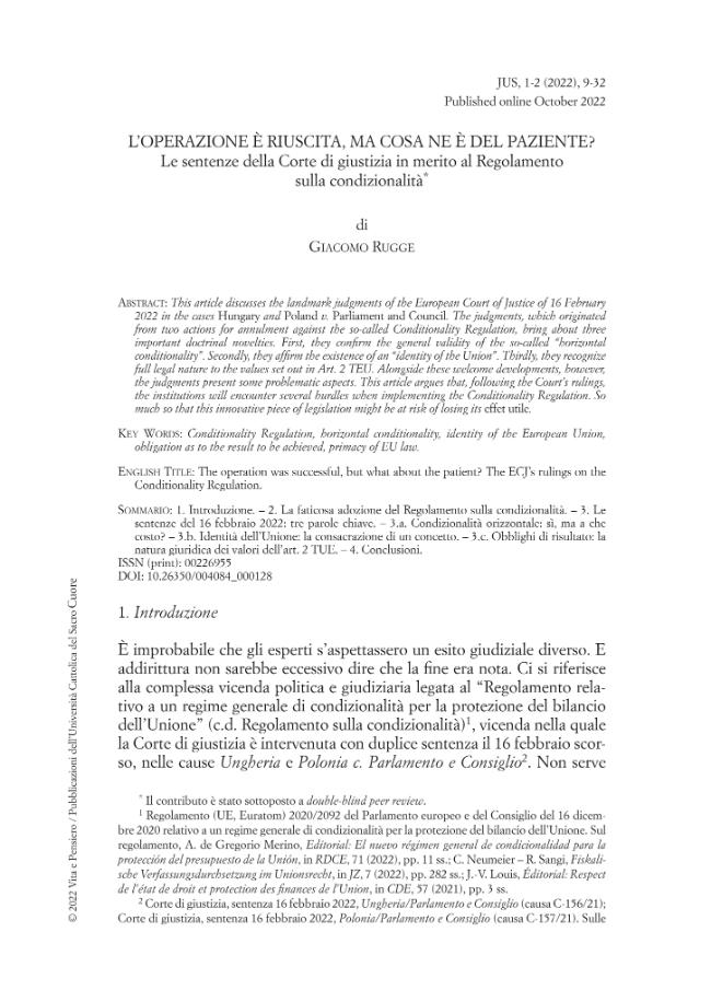 Pagina campione